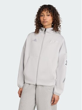 adidas adidas Bluza Mercedes - AMG Petronas Formula One Team Silver Arrows Szary Loose Fit