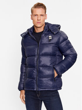 KARL LAGERFELD KARL LAGERFELD Pūkinė striukė 505022 534590 Tamsiai mėlyna Regular Fit