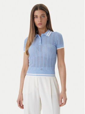 Guess Guess Džemper W6GR25 Z0672 Plava Regular Fit