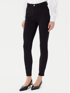 Liu Jo Sport Liu Jo Sport Riidest püksid TF5129 JS182 Must Regular Fit