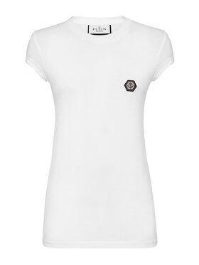 PHILIPP PLEIN PHILIPP PLEIN T-Shirt 3381 Biały Regular Fit