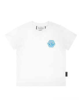 PHILIPP PLEIN PHILIPP PLEIN T-Shirt 28209 Bílá Regular Fit