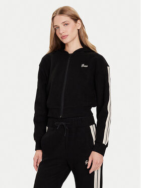 Guess Guess Mikina V5BQ17 KCX52 Čierna Regular Fit