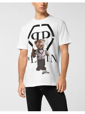 PHILIPP PLEIN PHILIPP PLEIN T-shirt 27069 Bianco Regular Fit