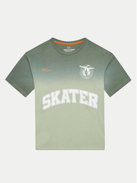Jack&Jones Junior Jack&Jones Junior T-shirt Jcocsc 12257685 Siva Volume Fit