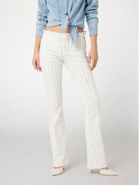 Guess Guess Jeansy 166849 Biały Flared Fit