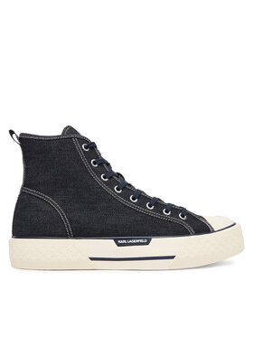KARL LAGERFELD KARL LAGERFELD Trampki KL50455D Granatowy
