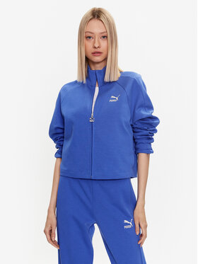 Puma Puma Pulóver T7 538216 Kék Relaxed Fit