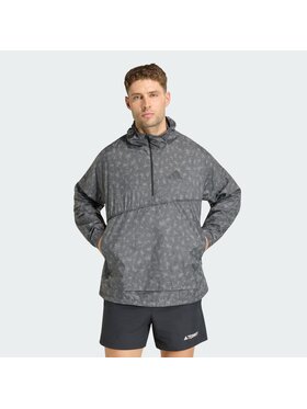 adidas adidas Wiatrówka 163160 Szary Loose Fit