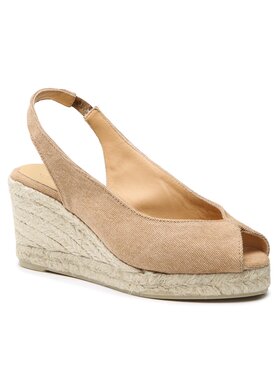 Castañer Castañer Espadrilky Barbara/6/002 022999-2008 Béžová