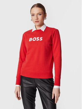 Boss Boss Bluza C_Elaboss_6 50468357 Czerwony Regular Fit