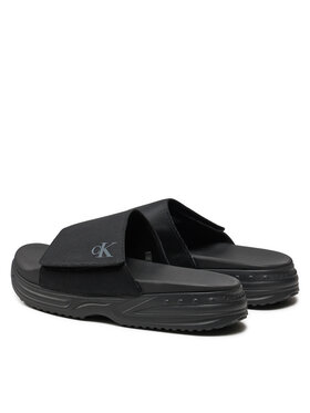 Calvin Klein Jeans Natikači Chunky Comf Slide YM0YM01017 Črna