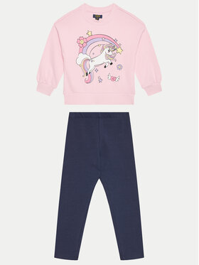 OVS OVS Komplet bluza i legginsy 2122602 Różowy Regular Fit