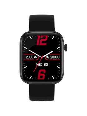 Rubicon Rubicon Smartwatch SMARUB184 Czarny