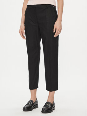 Tommy Hilfiger Tommy Hilfiger Чино панталони WW0WW40504 Черен Straight Fit