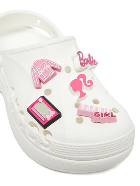 Crocs Crocs Cipő dekoráció BARBIE 5 PACK 10012070 5 PACK Rózsaszín