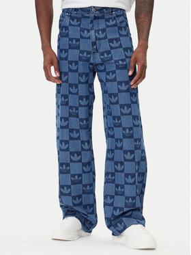 adidas adidas Jeansy JY2993 Niebieski Regular Fit