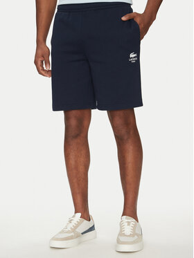 Lacoste Lacoste Sportiniai šortai Unisex GH0990 Tamsiai mėlyna Regular Fit