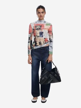 Desigual Desigual Σάκος BAG_FIBONACCI BUXTON MINI Μαύρο