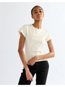 Wrangler Wrangler T-Shirt SHRUNKEN BAND TEE Biały Slim Fit
