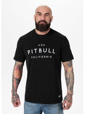 PITBULL PITBULL T-Shirt Koszulka Czarny Regular Fit