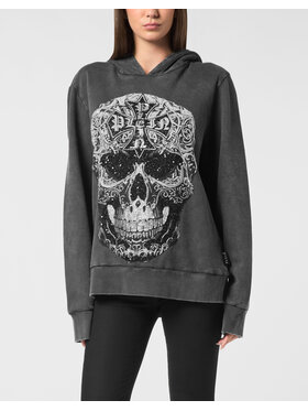 PHILIPP PLEIN PHILIPP PLEIN Felpa 25959 Nero Regular Fit