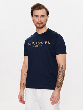 Paul&Shark Paul&Shark T-Shirt 23411064 Granatowy Regular Fit