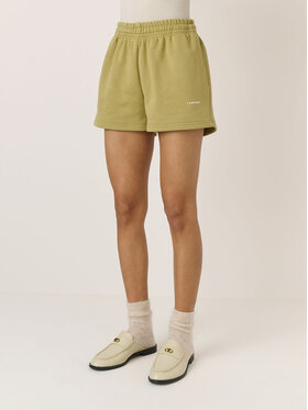 La Mania La Mania Szorty sportowe BOBBI Zielony Classic Fit