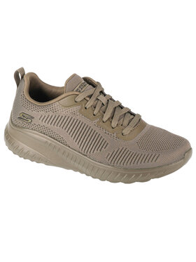 Skechers Skechers Sneakersy Bobs Squad Chaos - Face Off Zielony