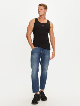 Hugo Tank Top Edge 50515657 Crna Regular Fit