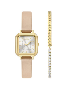 Armani Exchange Armani Exchange Hodinky AX7172SET Béžová