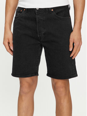 Levi's® Levi's® Τζιν σορτσάκια 501® Hemmed 36512-0224 Μαύρο Regular Fit