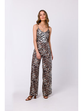 Stylove Stylove Jumpsuit S334 Marrone Regular Fit
