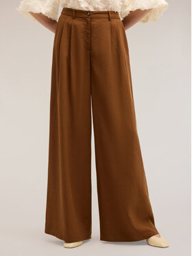 Motivi Motivi Pantaloni di tessuto P020Q003994N012 Marrone Over Fit