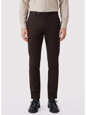 Pako Lorente Pako Lorente Chinosy P26WF-WX-003 Brązowy Regular Fit