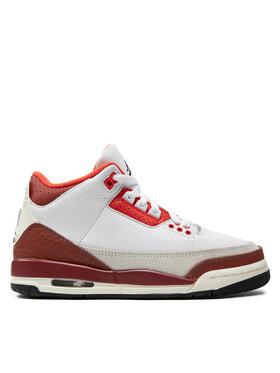 Nike Nike Sneakersy Air Jordan 3 Retro SE (GS) DV7028 108 Bílá