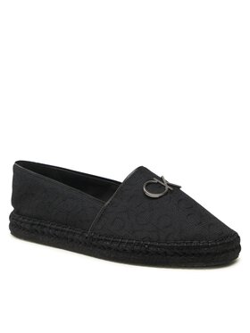 Calvin Klein Espadrile Espadrille W/Hw HW0HW01458 Crna