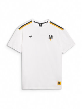 4F 4F T-Shirt SPECIAL ORDER Biały Regular Fit