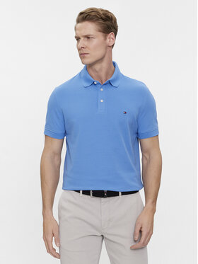 Tommy Hilfiger Tommy Hilfiger Polokošeľa 1985 MW0MW17771 Modrá Slim Fit