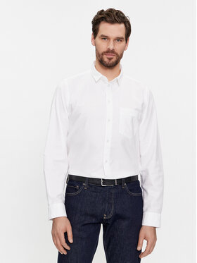 Calvin Klein Calvin Klein Košeľa Oxford K10K112155 Biela Regular Fit