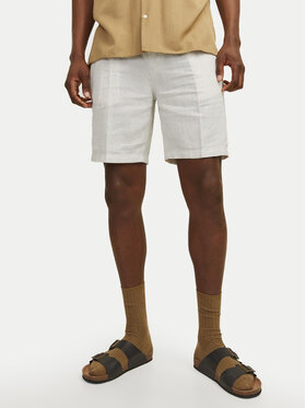 Jack&Jones Jack&Jones Šortky z materiálu Jpstace 12252992 Bílá Tapered Fit