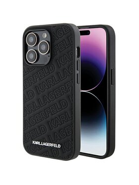 KARL LAGERFELD KARL LAGERFELD Etui na telefon iPhone 15 Pro Max Czarny