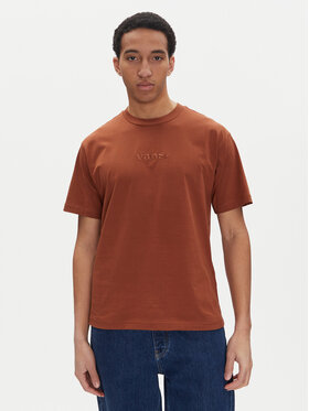 Vans Vans Tričko Essential VN000HPZ Hnedá Loose Fit