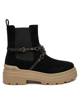 PINKO PINKO Kotníková obuv s elastickým prvkem Mia 10 SD0143 P045 Černá