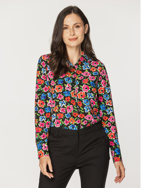 Willsoor Willsoor Koszula 61350 Czarny Oversize