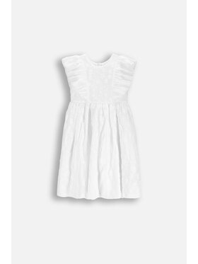 Coccodrillo Coccodrillo Elegantní šaty WC6128202EJG-001 Bílá Regular Fit