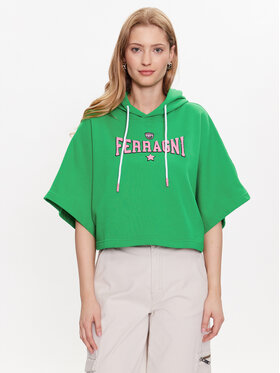Chiara Ferragni Chiara Ferragni Mikina 74CBIT03 Zelená Regular Fit