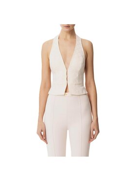 Elisabetta Franchi Elisabetta Franchi Giacca outdoor gl00652e2-193 Bianco Regular Fit