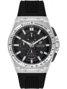 Beverly Hills Polo Club Beverly Hills Polo Club Zegarek BP3541X.351 Czarny