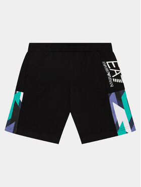 EA7 Emporio Armani EA7 Emporio Armani Kratke hlače 3DBS59 BJ05Z 1200 Crna Regular Fit
